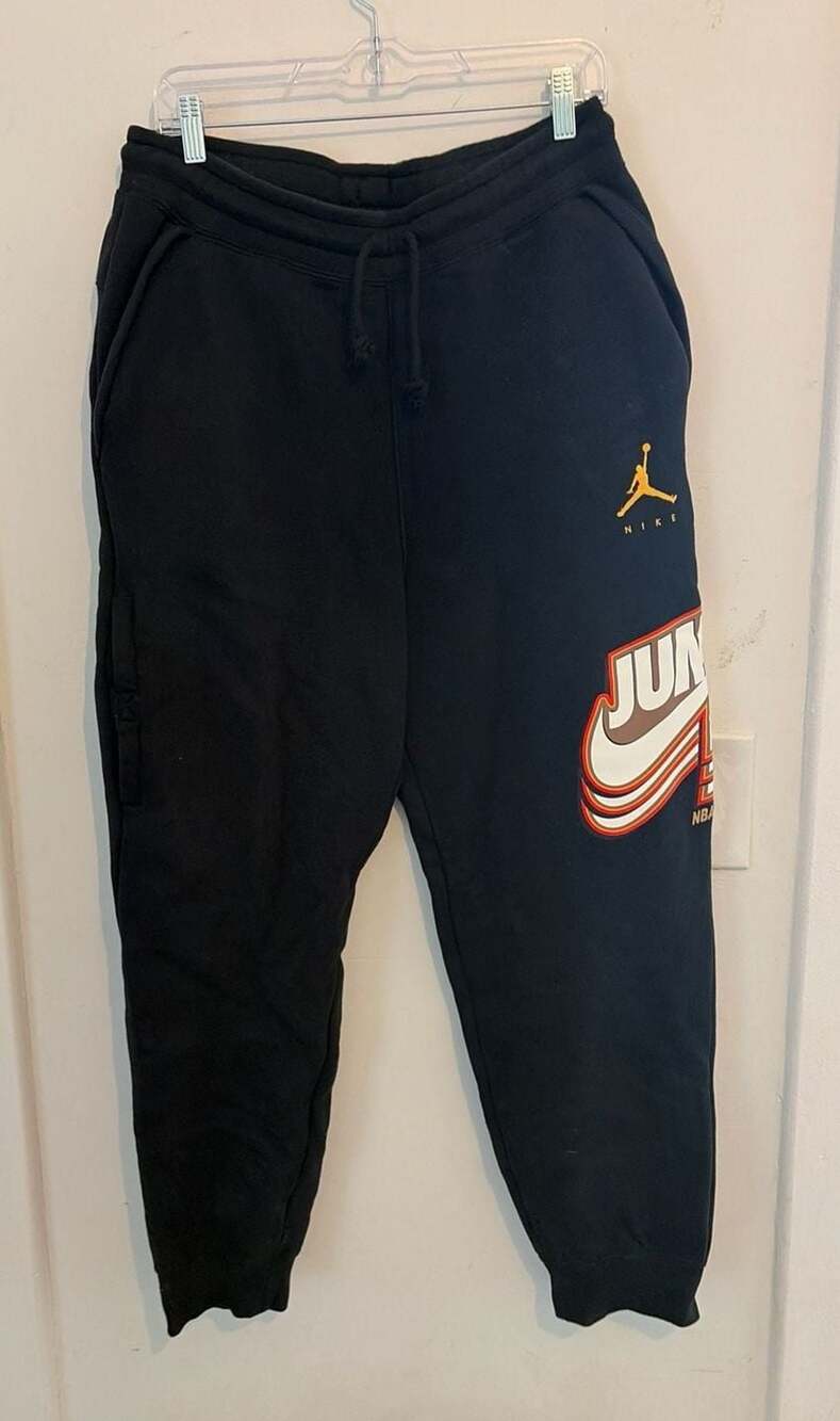 Jordan Jumpman NBA World Champs 91 92 93 Fleece Sweatpants Medium